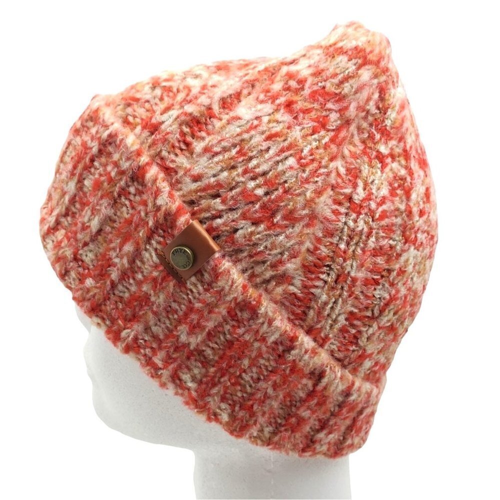 Frye and Co. Beanie Hat with Cuff Scarlet